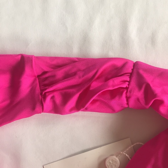 Trina Turk Monaco Solid Hipster Bottom Pink Size 8 Bottom Only - Picture 5 of 6